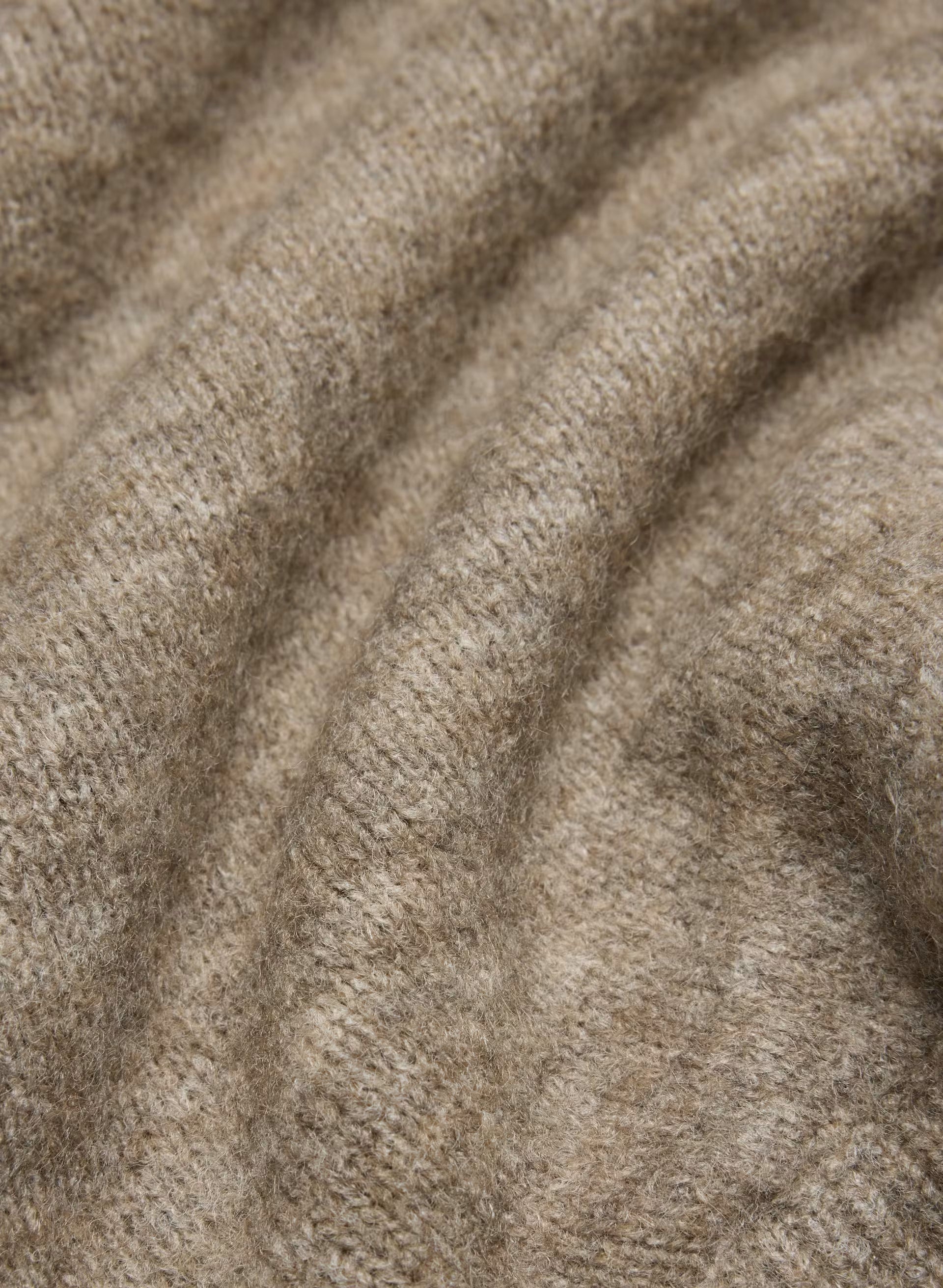 SoftSpoke™ Dear Wrap Sweater - HEATHER NOMAD TAUPE