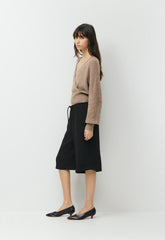 SoftSpoke™ Dear Wrap Sweater - HEATHER NOMAD TAUPE