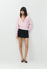 SoftSpoke™ Dear Wrap Sweater - SUGARPLUM LILAC