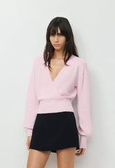 SoftSpoke™ Dear Wrap Sweater - SUGARPLUM LILAC