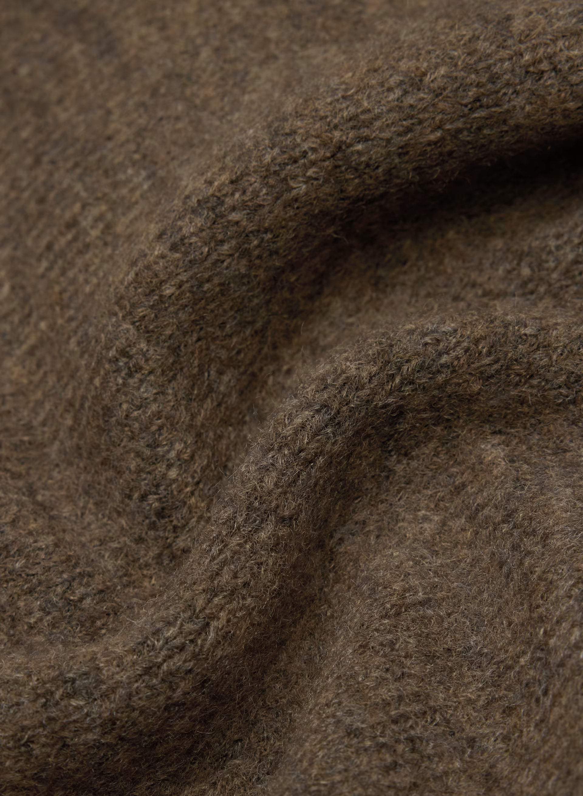 SoftSpoke™ Dear Wrap Sweater - HEATHER DARK CHOCOLATE
