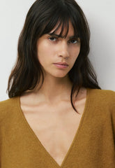 SoftSpoke™ Dear Wrap Sweater - SHERRY OCHRE