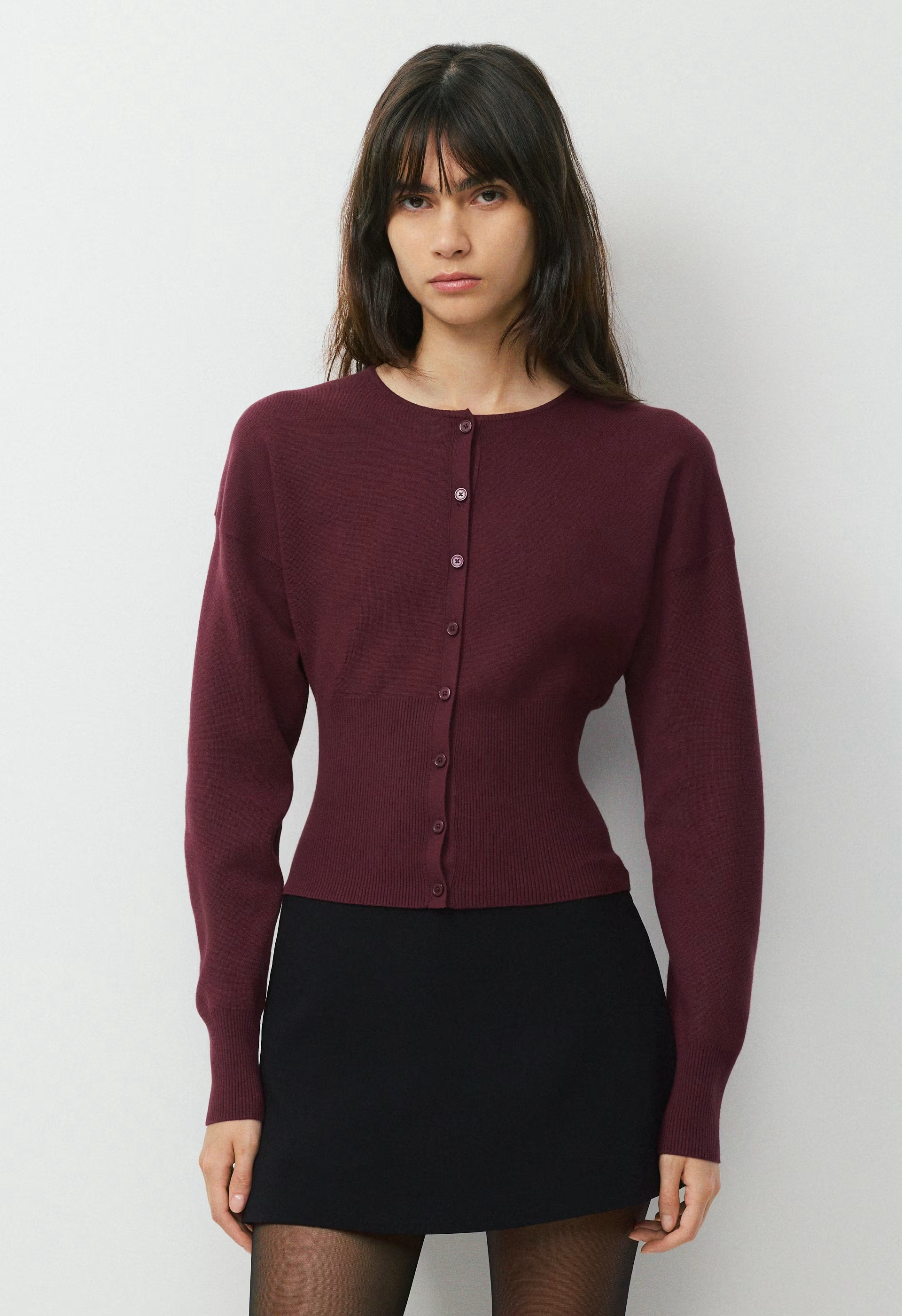 Golightly Cardigan - Wonder Yarn - GALA PLUM