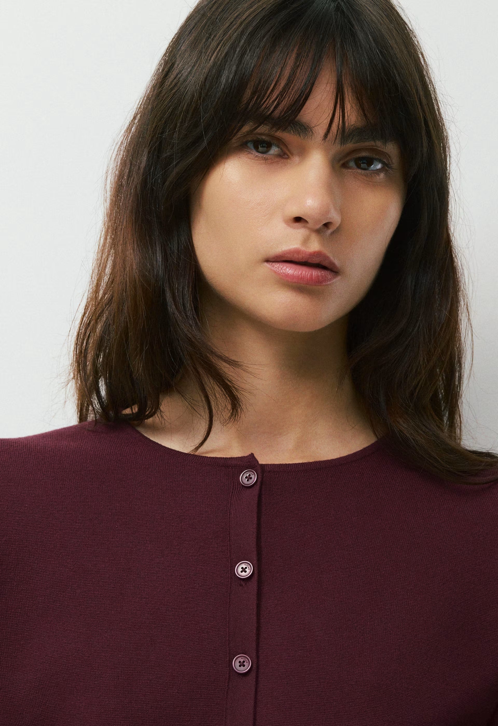 Golightly Cardigan - Wonder Yarn - GALA PLUM