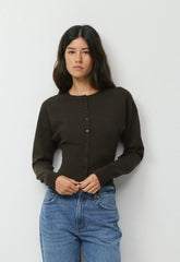 Golightly Cardigan - Wonder Yarn - CACAO NIB BROWN