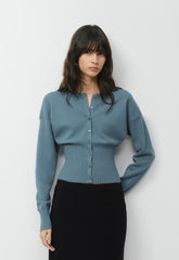 Golightly Cardigan - Wonder Yarn - BLUE MIRAGE