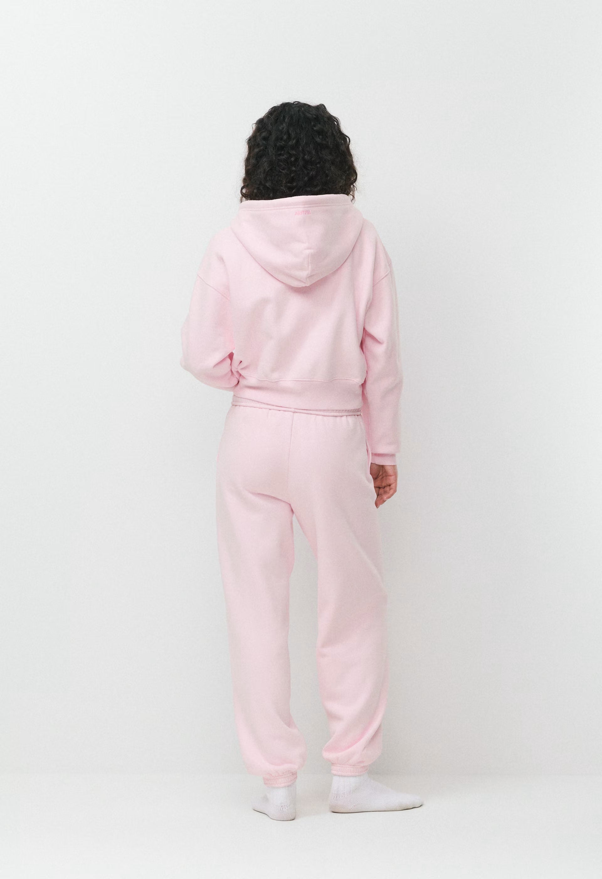 Cozy Sweatfleece Boyfriend Boxy Zip Hoodie - MAGNOLIA