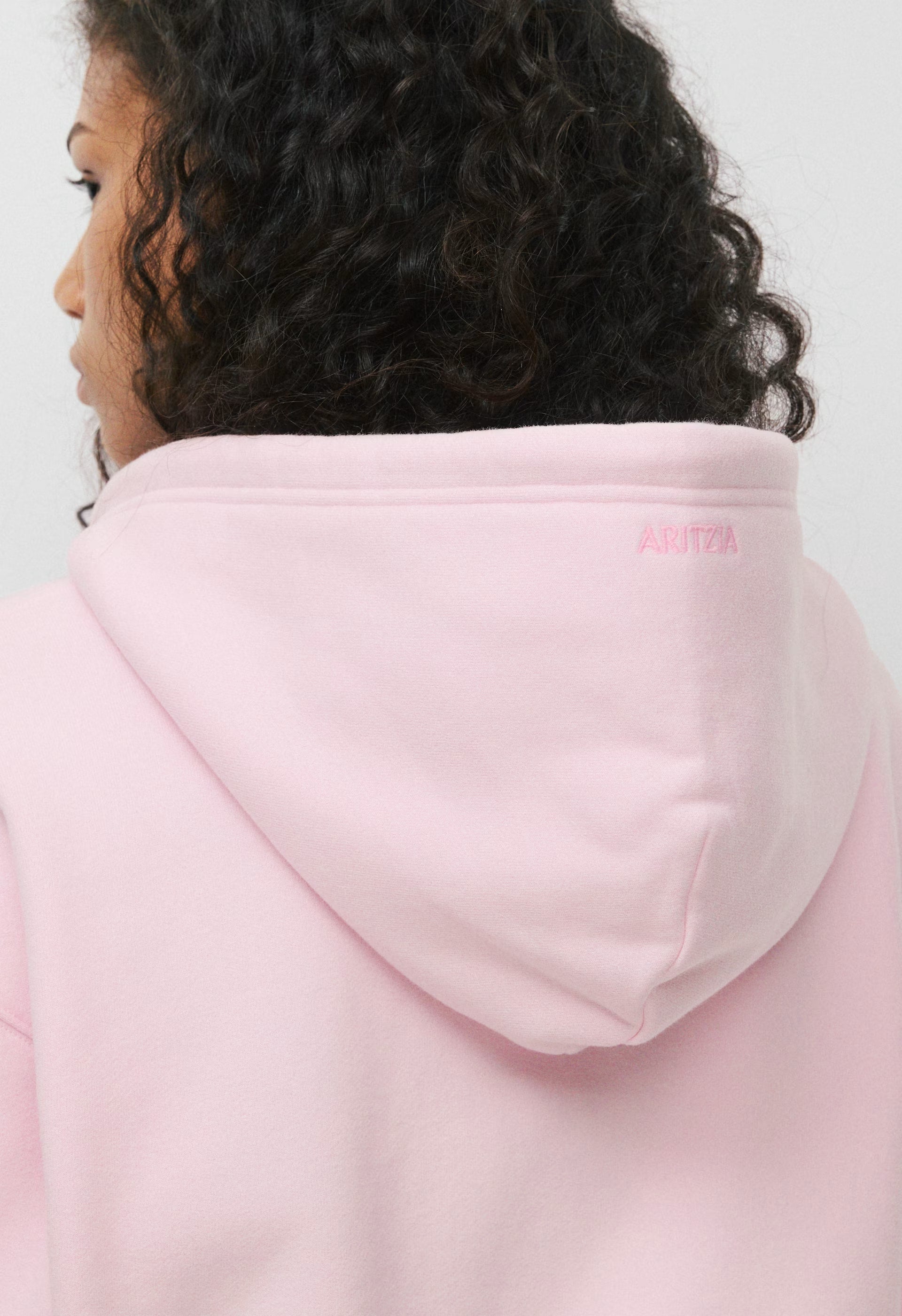 Cozy Sweatfleece Boyfriend Boxy Zip Hoodie - MAGNOLIA