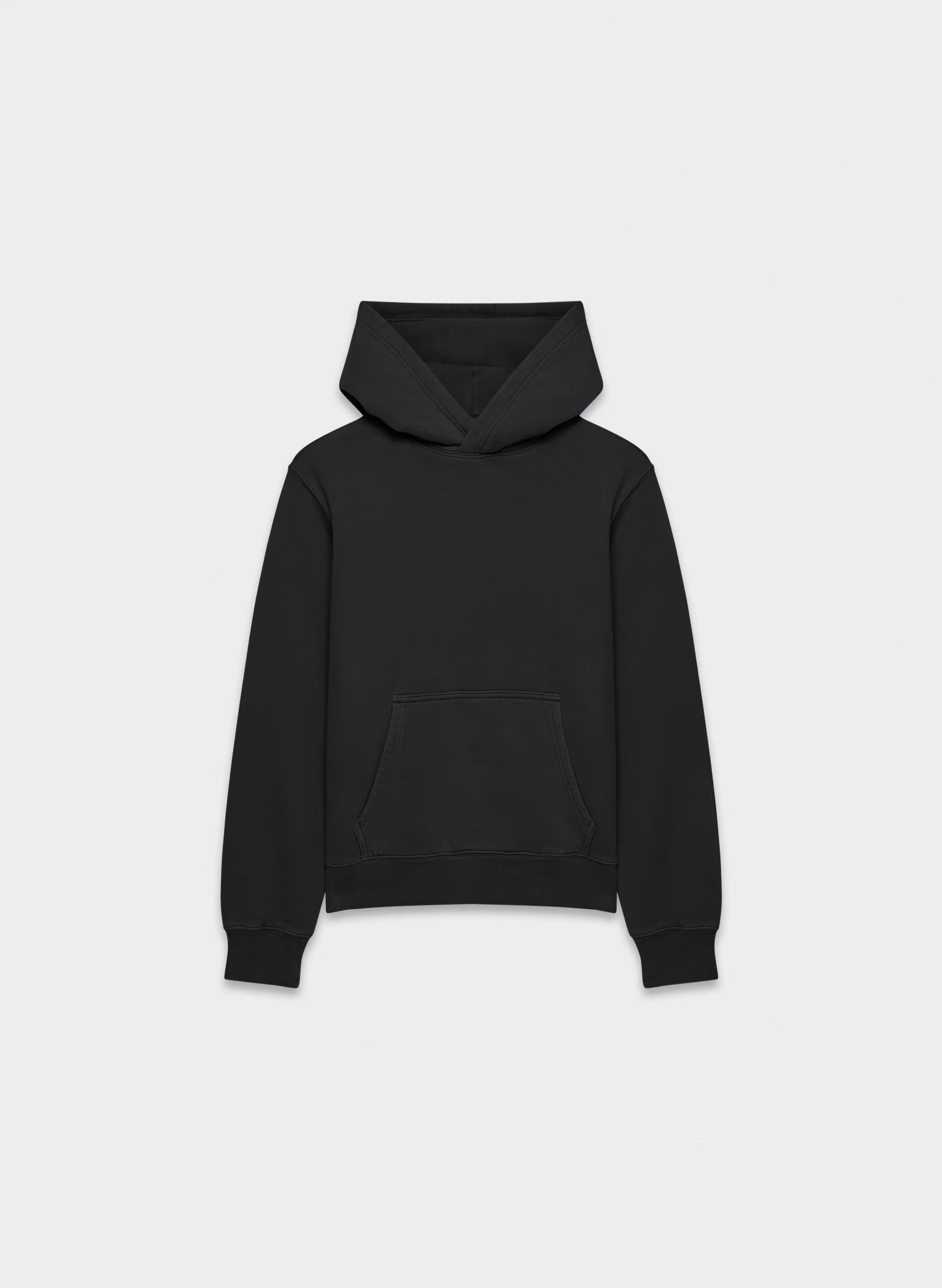 Cozy Sweatfleece Perfect Hoodie - BLACK