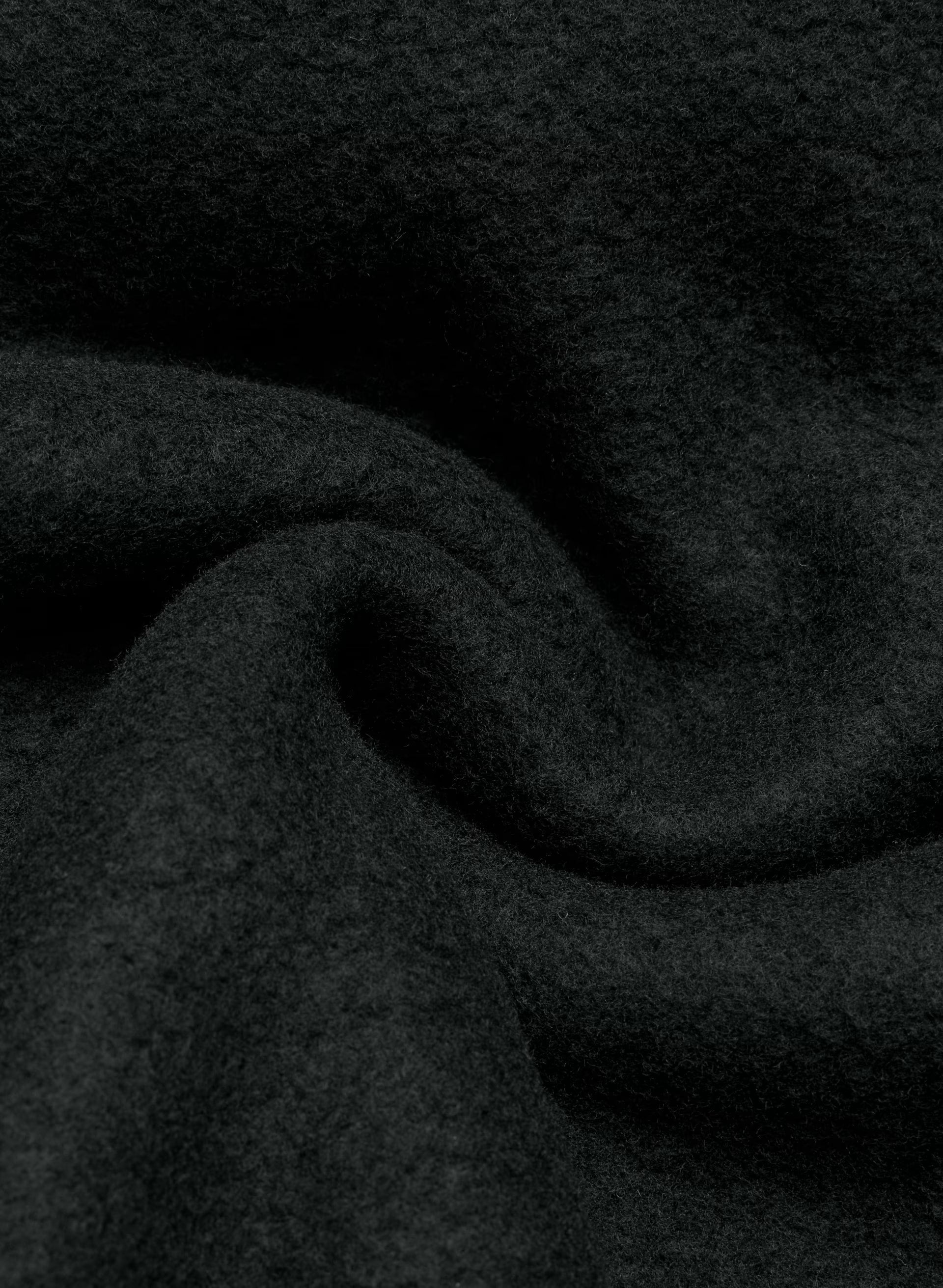 Cozy Sweatfleece Perfect Hoodie - BLACK
