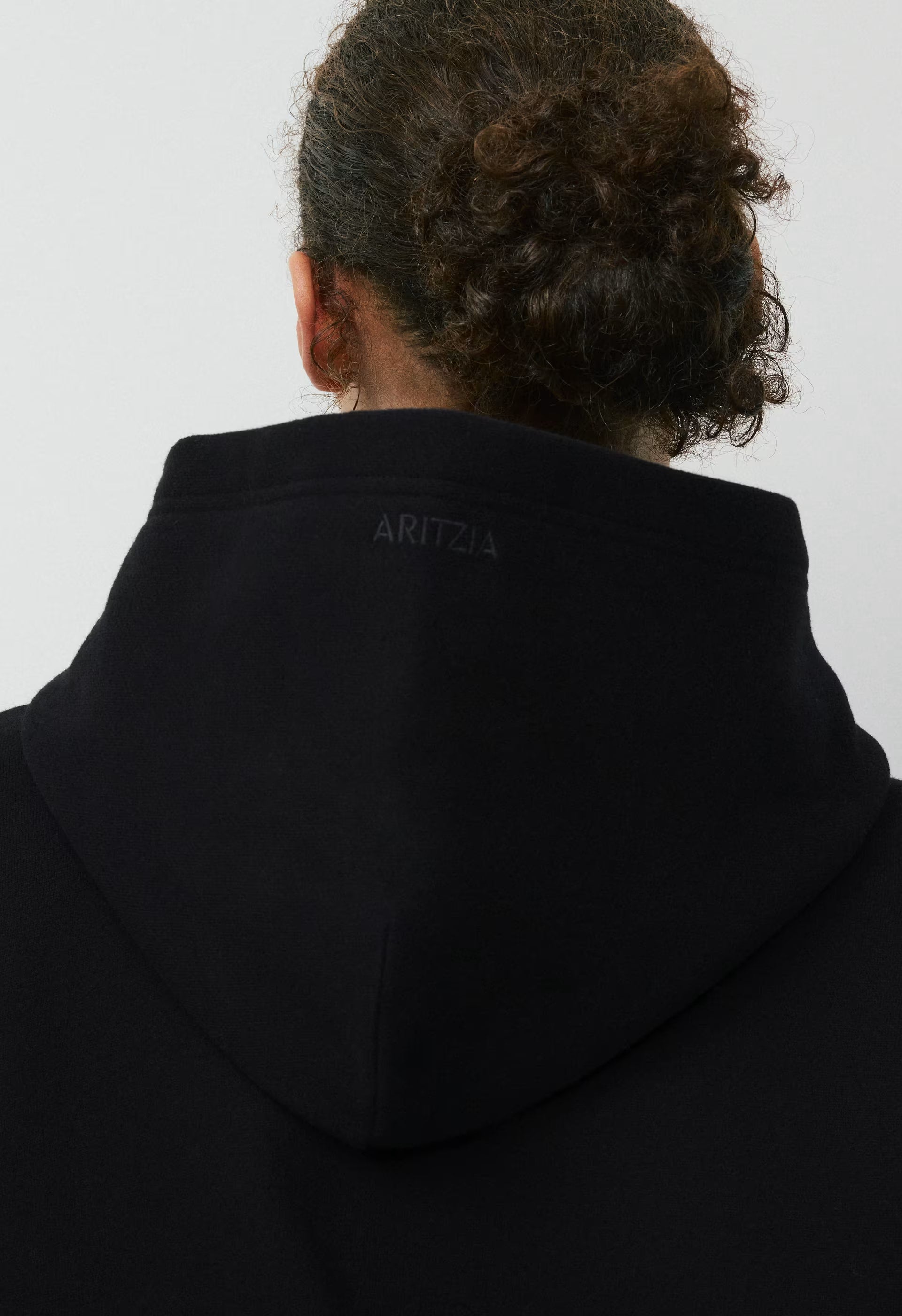 Cozy Sweatfleece Perfect Hoodie - BLACK