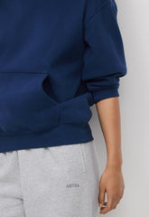 Cozy Sweatfleece Perfect Hoodie - BYRON BLUE