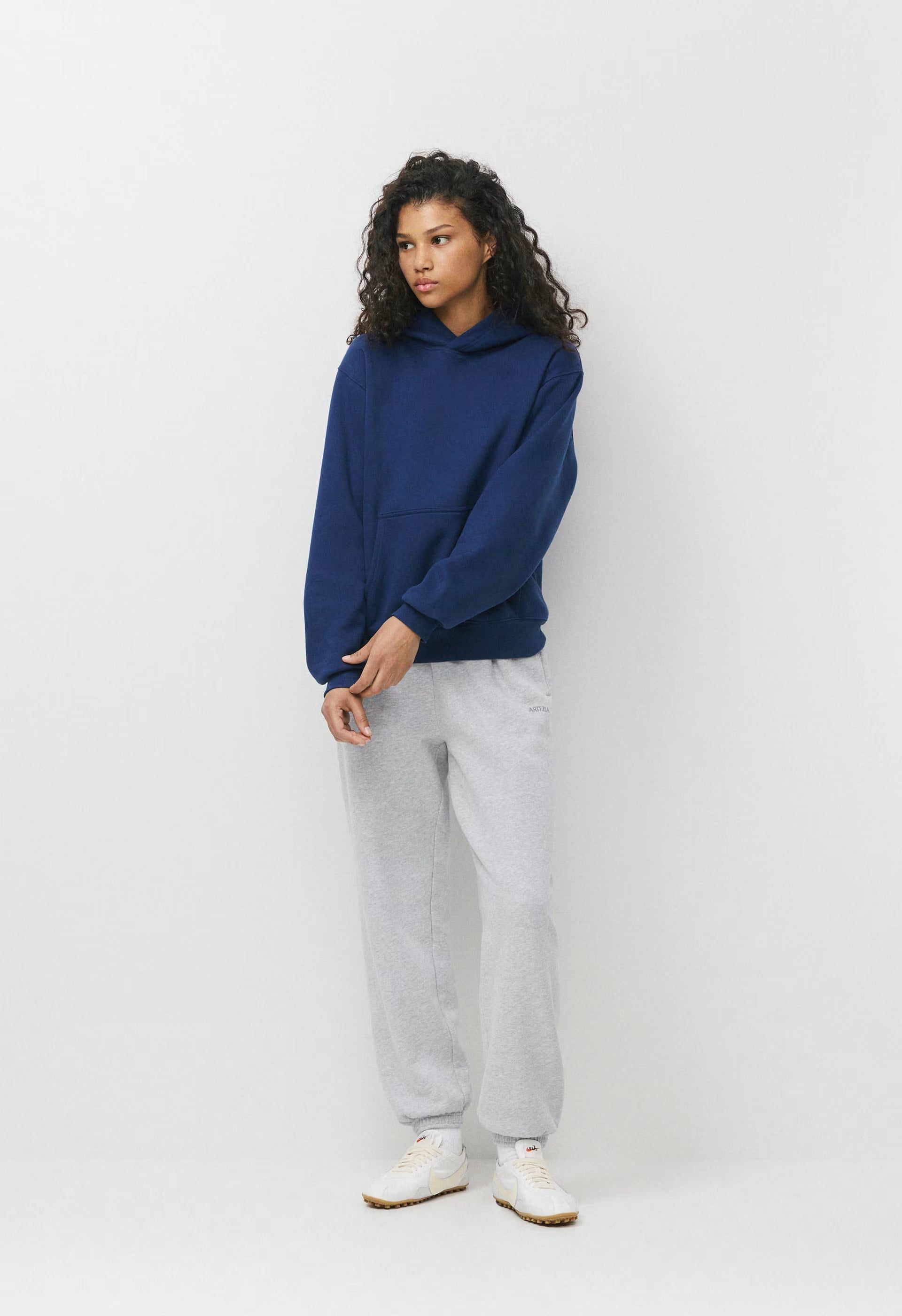 Cozy Sweatfleece Perfect Hoodie - BYRON BLUE