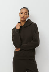 Cozy Sweatfleece Perfect Hoodie - CACAO NIB BROWN