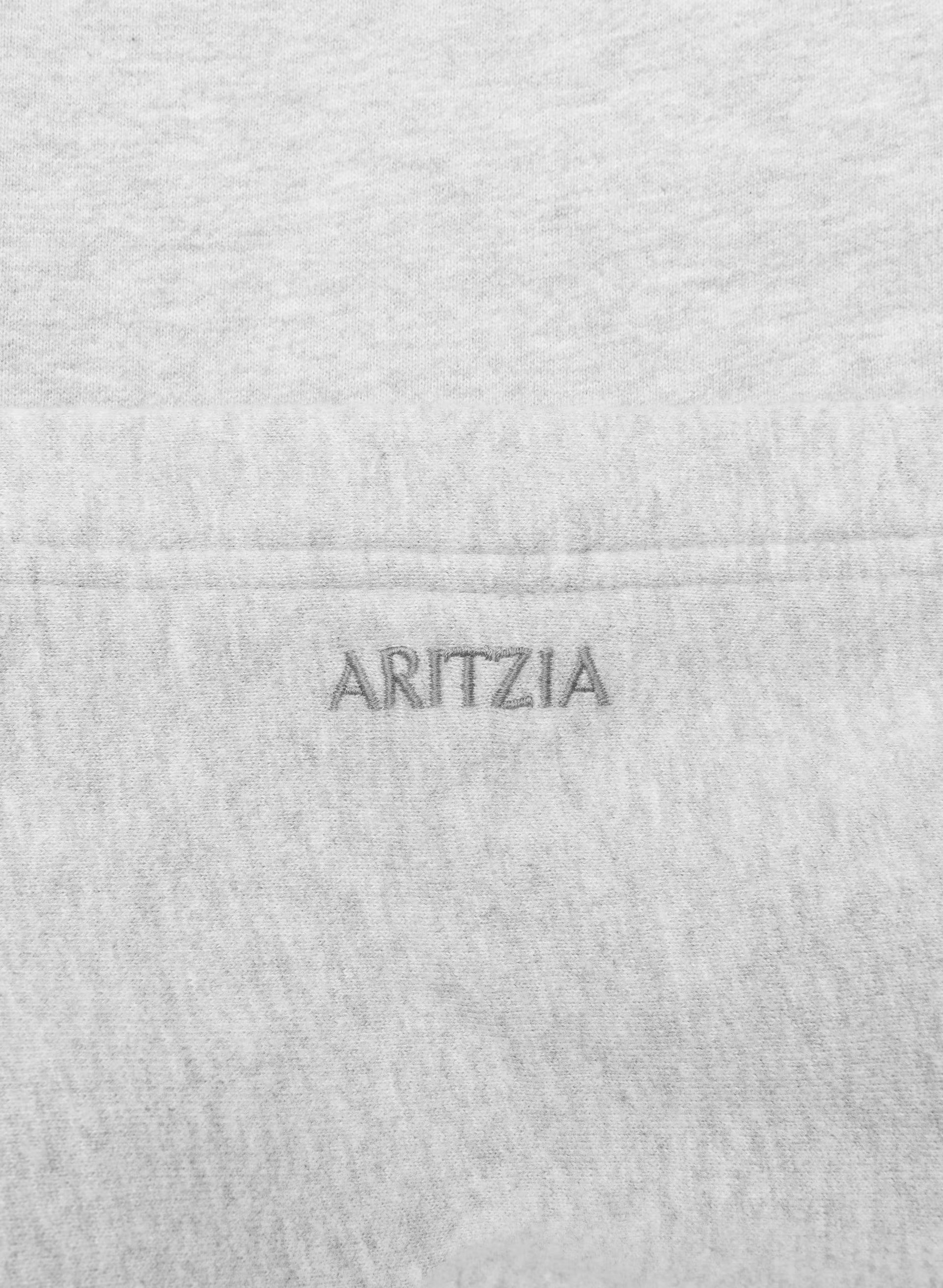 Cozy Sweatfleece Perfect Hoodie - HEATHER CHROME