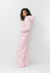 Cozy Sweatfleece Perfect Hoodie - MAGNOLIA