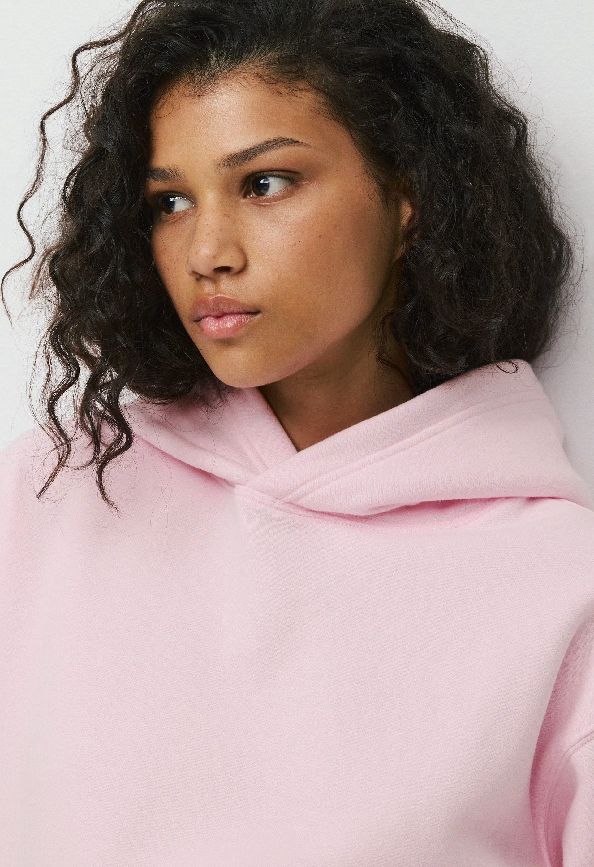 Cozy Sweatfleece Perfect Hoodie - MAGNOLIA