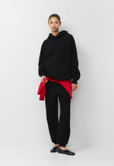 Cozy Sweatfleece Mega Raglan™ Hoodie - BLACK