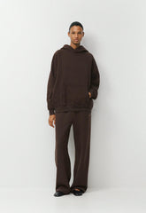 Cozy Sweatfleece Mega Raglan™ Hoodie - RICH MOCHA BROWN
