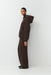 Cozy Sweatfleece Mega Raglan™ Hoodie - RICH MOCHA BROWN