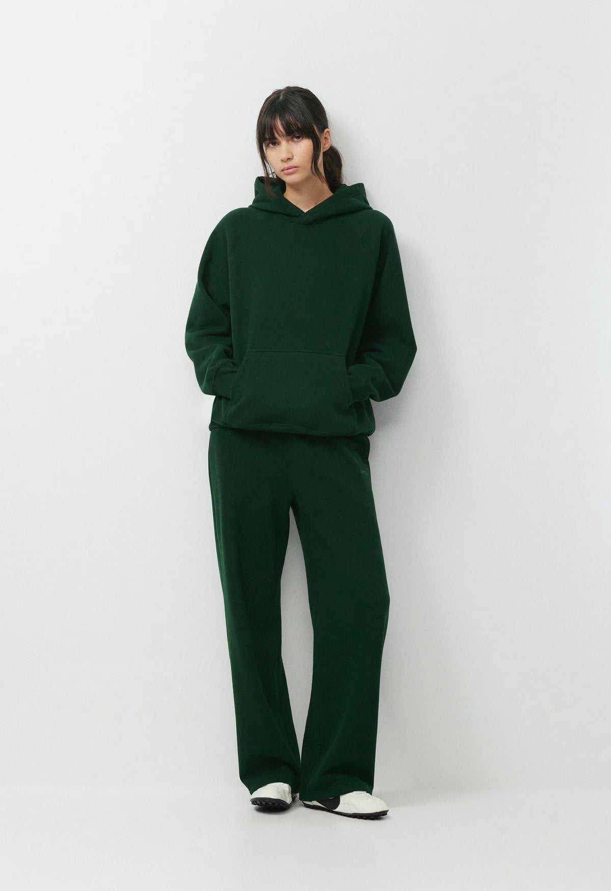 Cozy Sweatfleece Mega Raglan™ Hoodie - FIGTREE GREEN