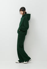 Cozy Sweatfleece Mega Raglan™ Hoodie - FIGTREE GREEN