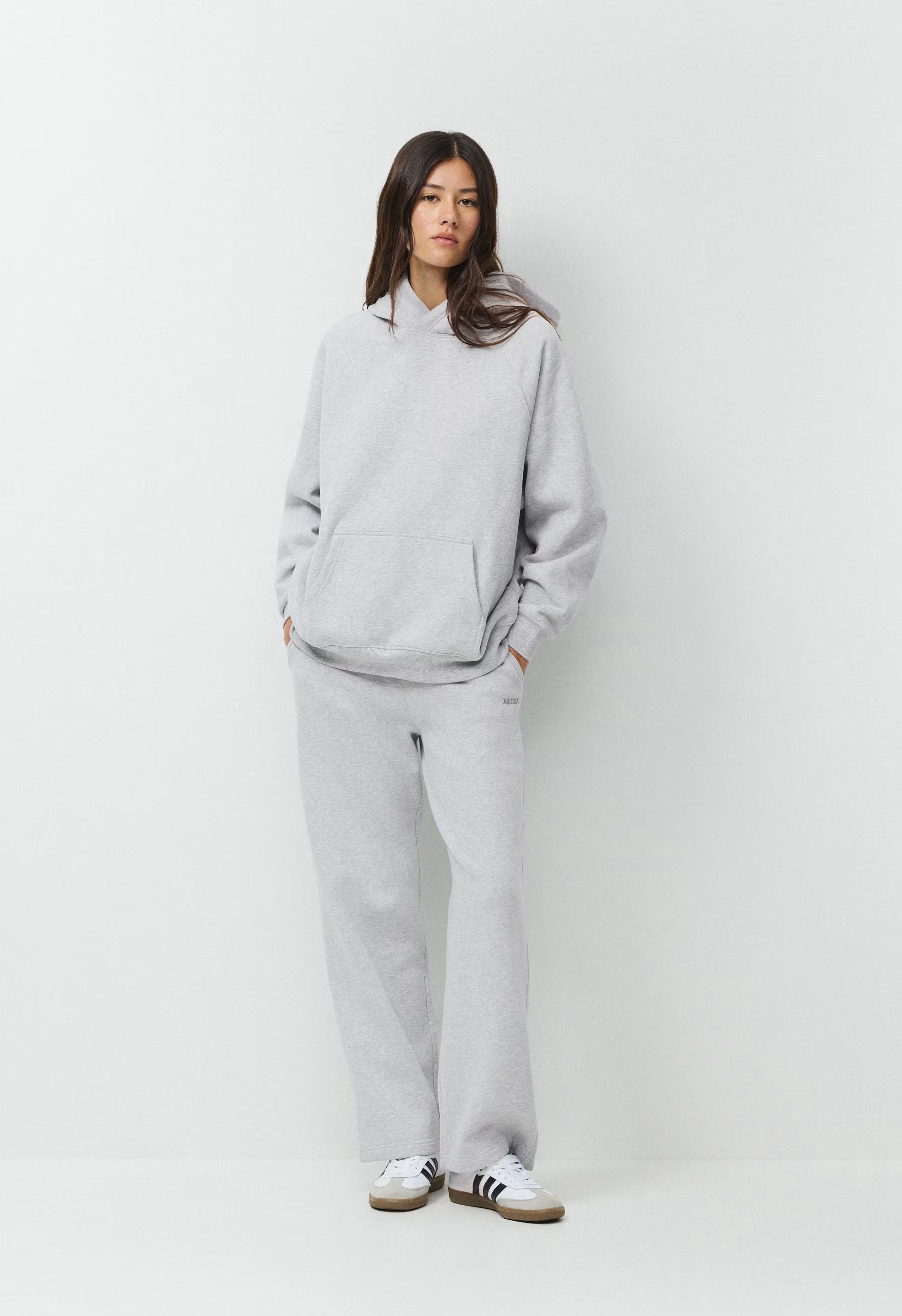Cozy Sweatfleece Mega Raglan™ Hoodie - HEATHER CHROME