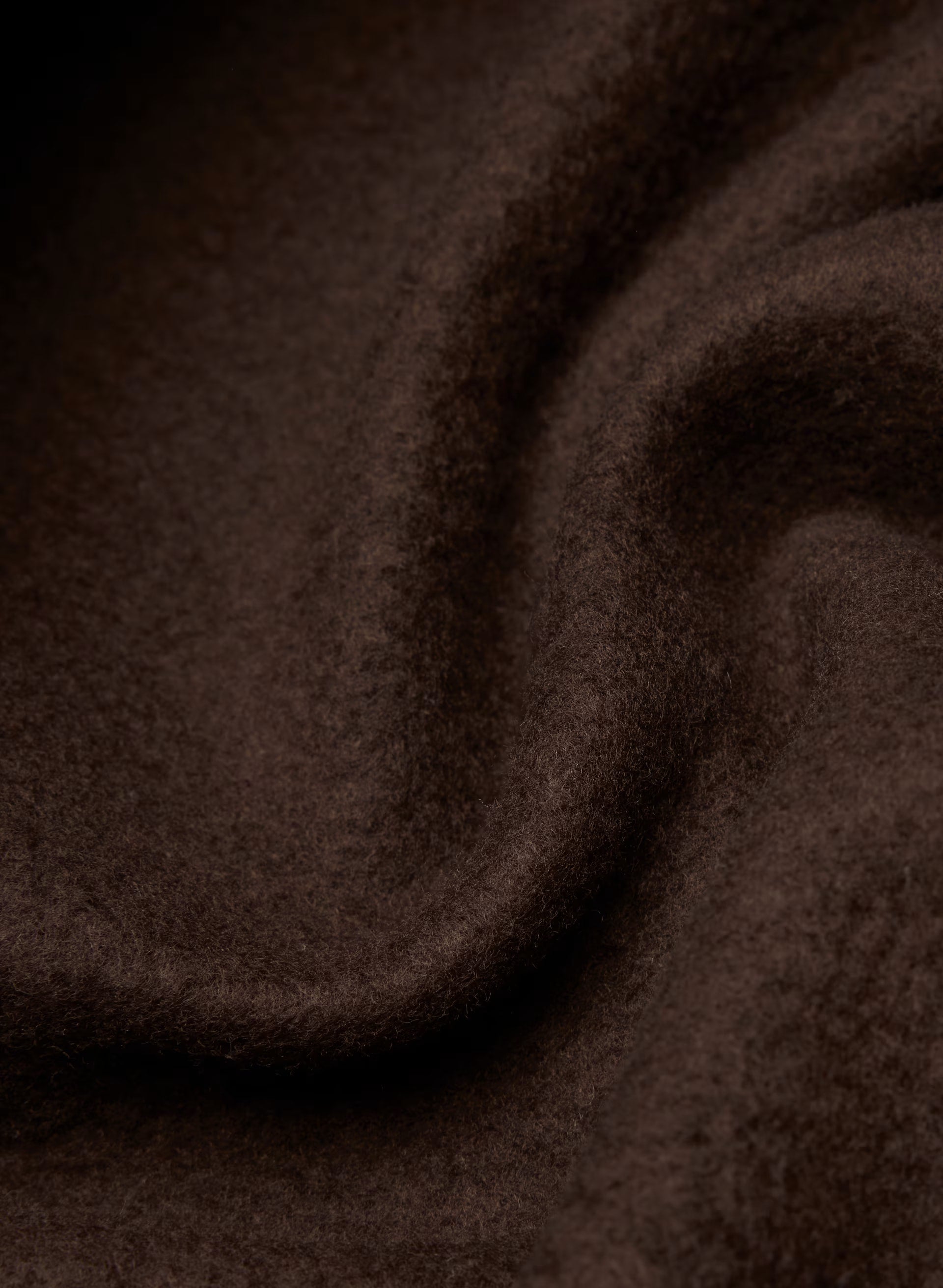 Cozy Sweatfleece Boyfriend 1/2 Zip - RICH MOCHA BROWN