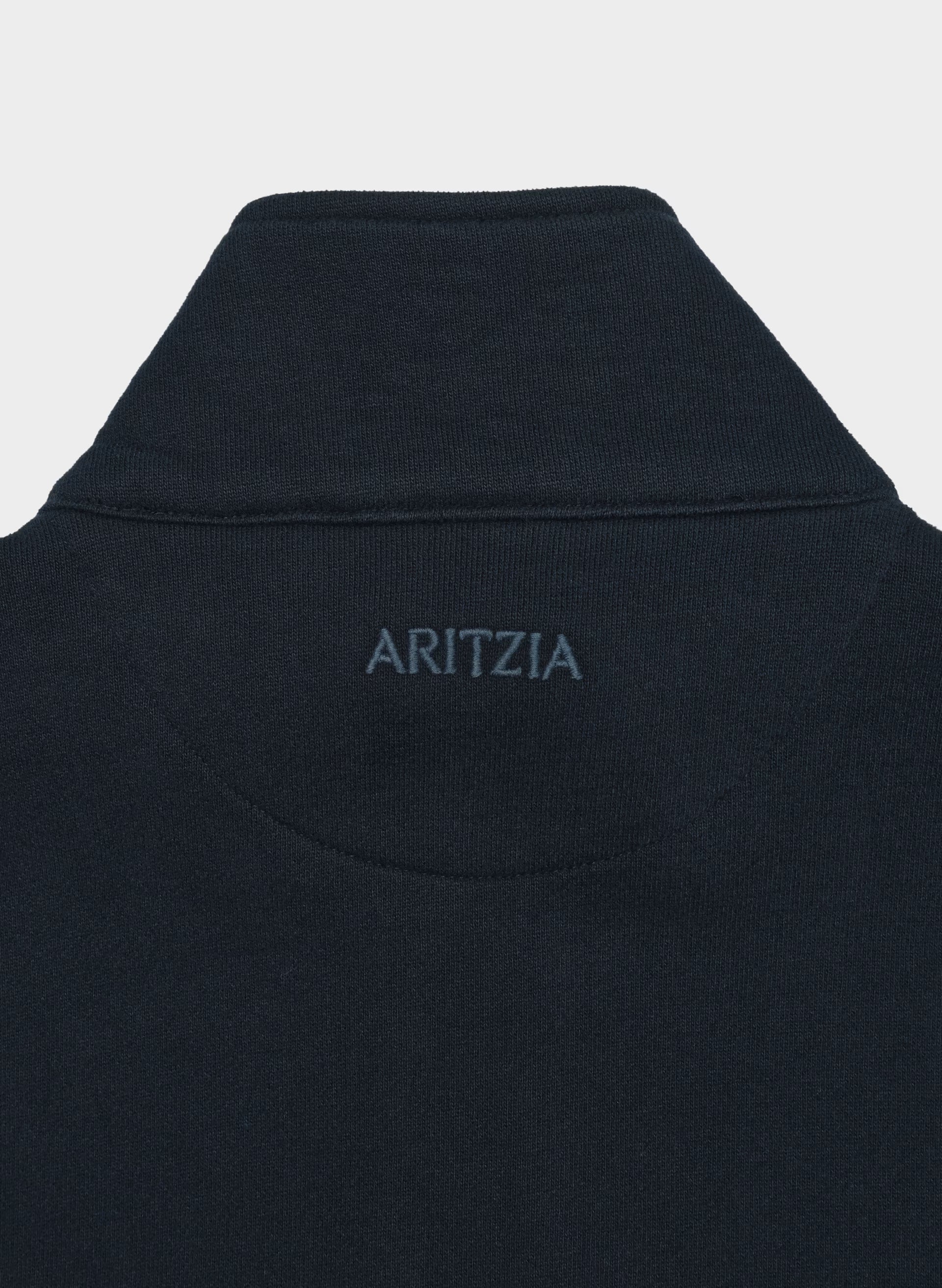 Cozy Sweatfleece Boyfriend 1/2 Zip - ADMIRAL NAVY