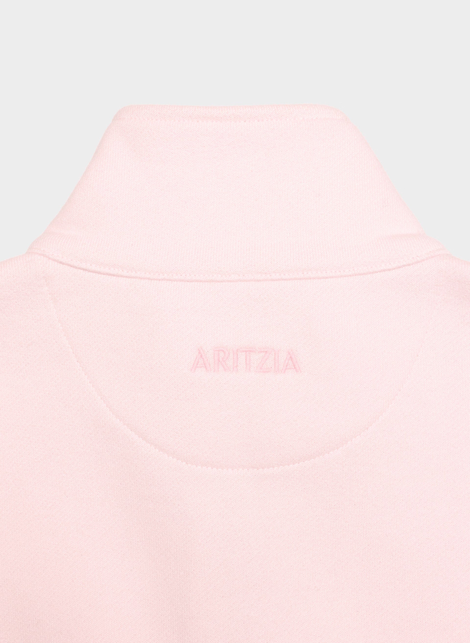 Cozy Sweatfleece Boyfriend 1/2 Zip - MAGNOLIA