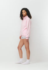 Cozy Sweatfleece Boyfriend 1/2 Zip - MAGNOLIA