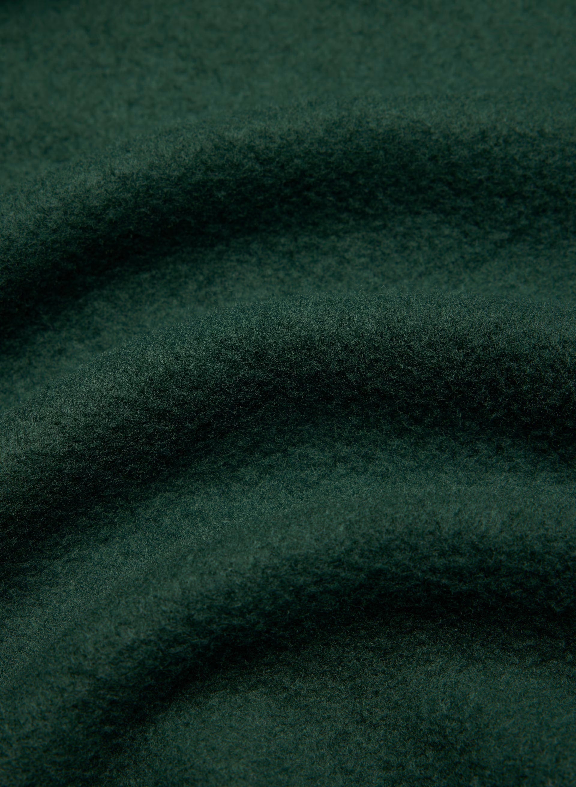Cozy Sweatfleece Perfect Zip Hoodie - FIGTREE GREEN