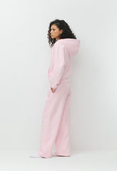 Cozy Sweatfleece Perfect Zip Hoodie - MAGNOLIA