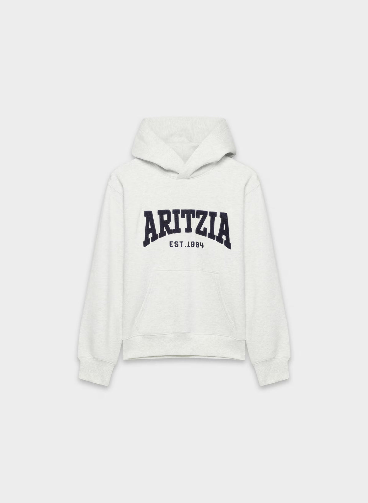 Cozy Sweatfleece Perfect Hoodie - H. CLD WHTE/ADMIRAL