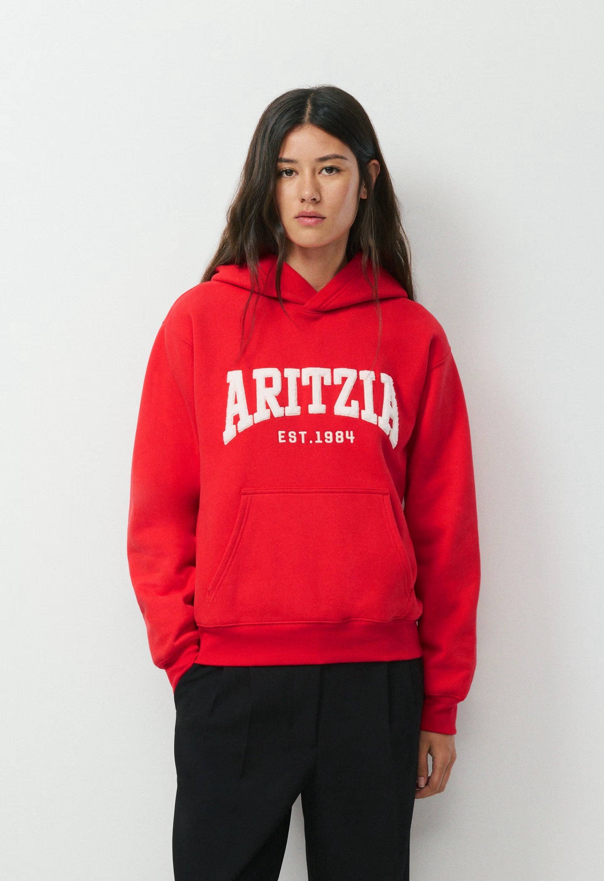 Cozy Sweatfleece Perfect Hoodie - H. CLD WHTE/ADMIRAL