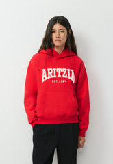 Cozy Sweatfleece Perfect Hoodie - FLSHNG RD /LGHT BRCH