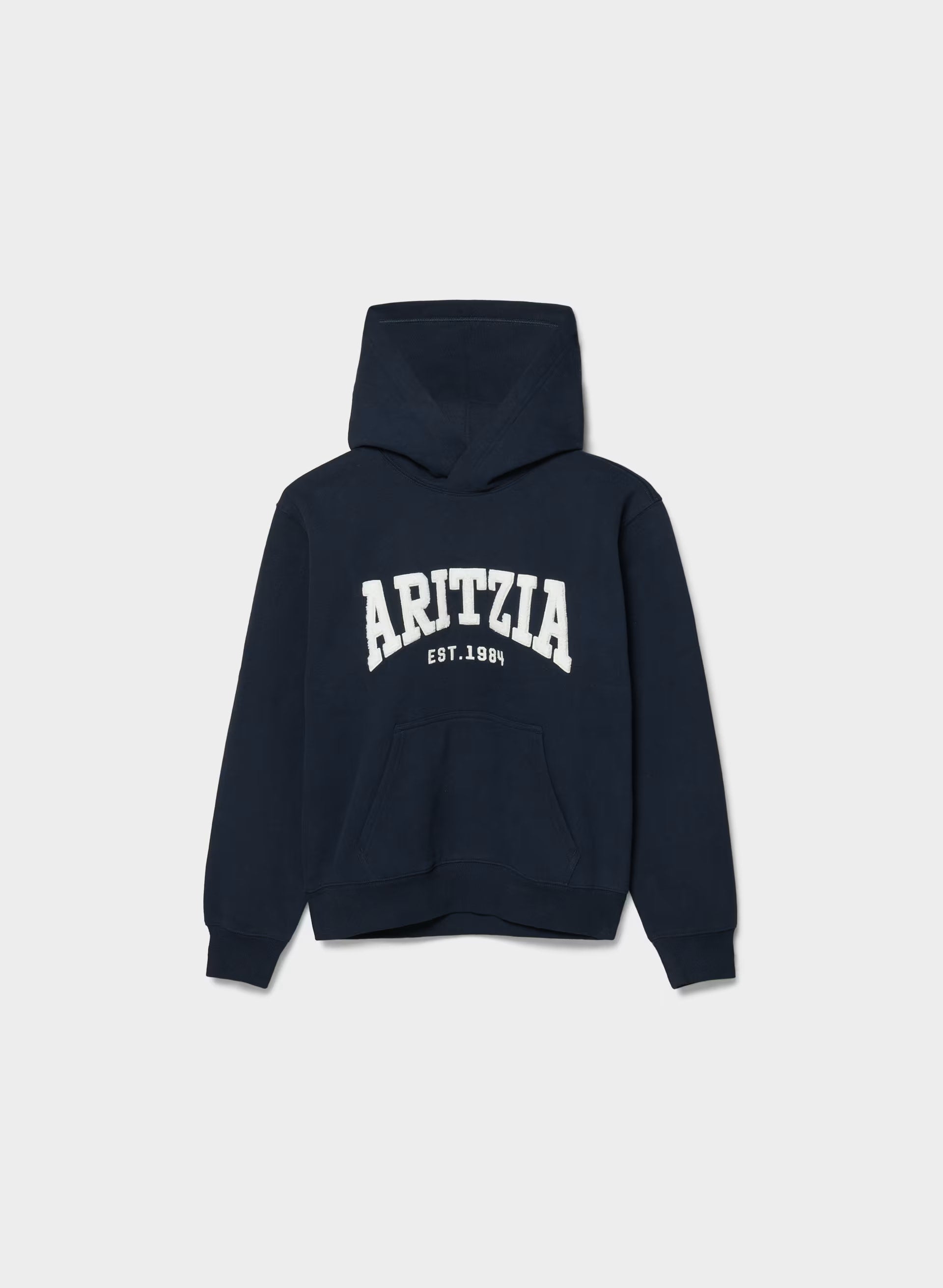 Cozy Sweatfleece Perfect Hoodie - ADMIRAL NVY/LT BIRCH
