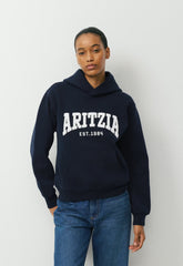 Cozy Sweatfleece Perfect Hoodie - ADMIRAL NVY/LT BIRCH