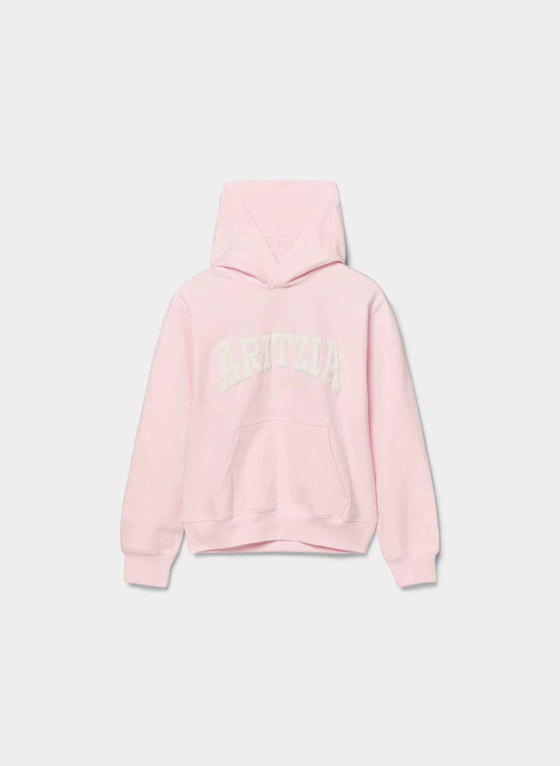 Cozy Sweatfleece Perfect Hoodie - MAGNOLIA/LIGHT BIRCH