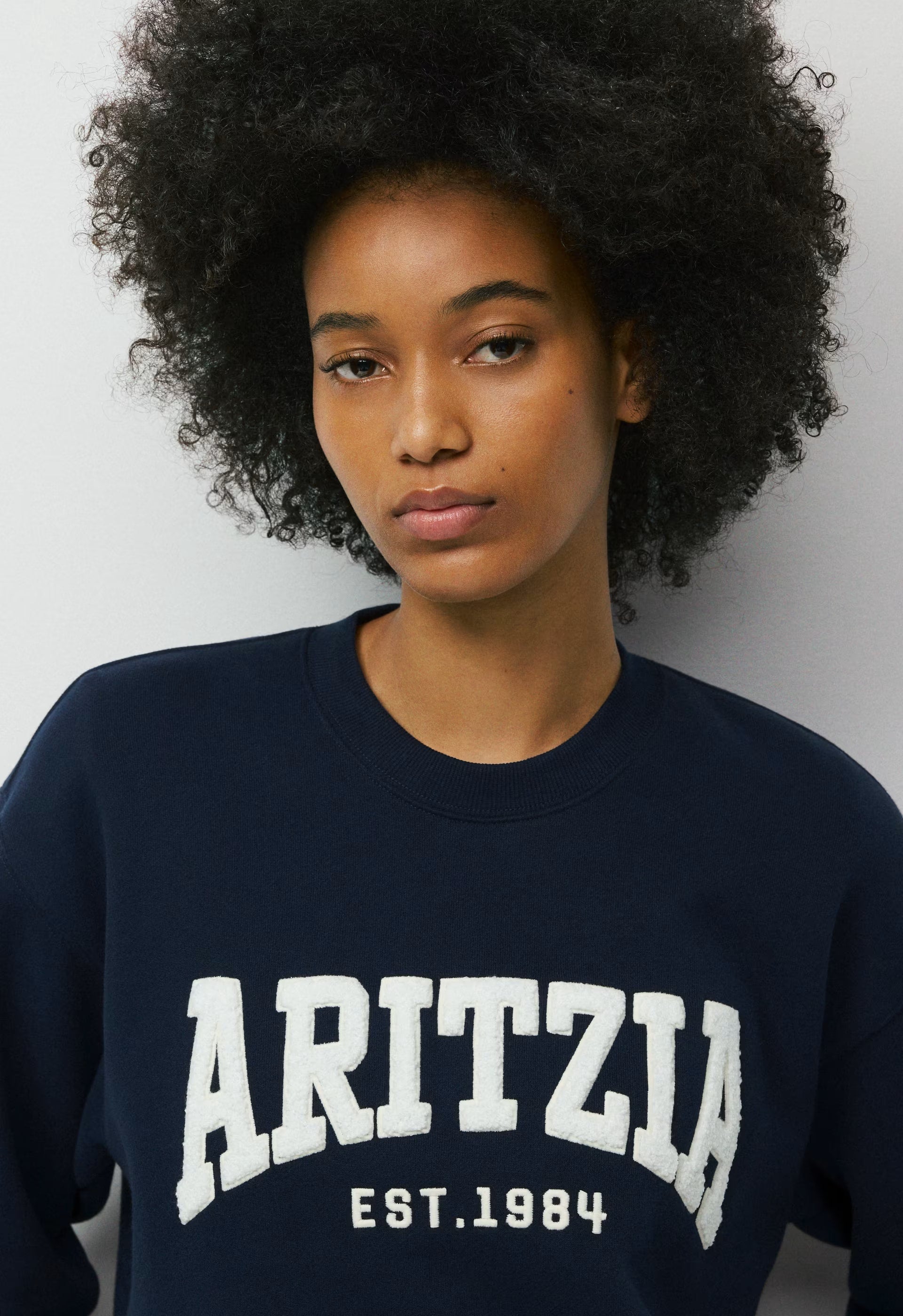 Cozy Sweatfleece Perfect Crew Sweatshirt - SMAC BURGUNDY/LT BIRCH