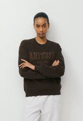 Cozy Sweatfleece Perfect Crew Sweatshirt - CC N BROWN/CC NB BROWN