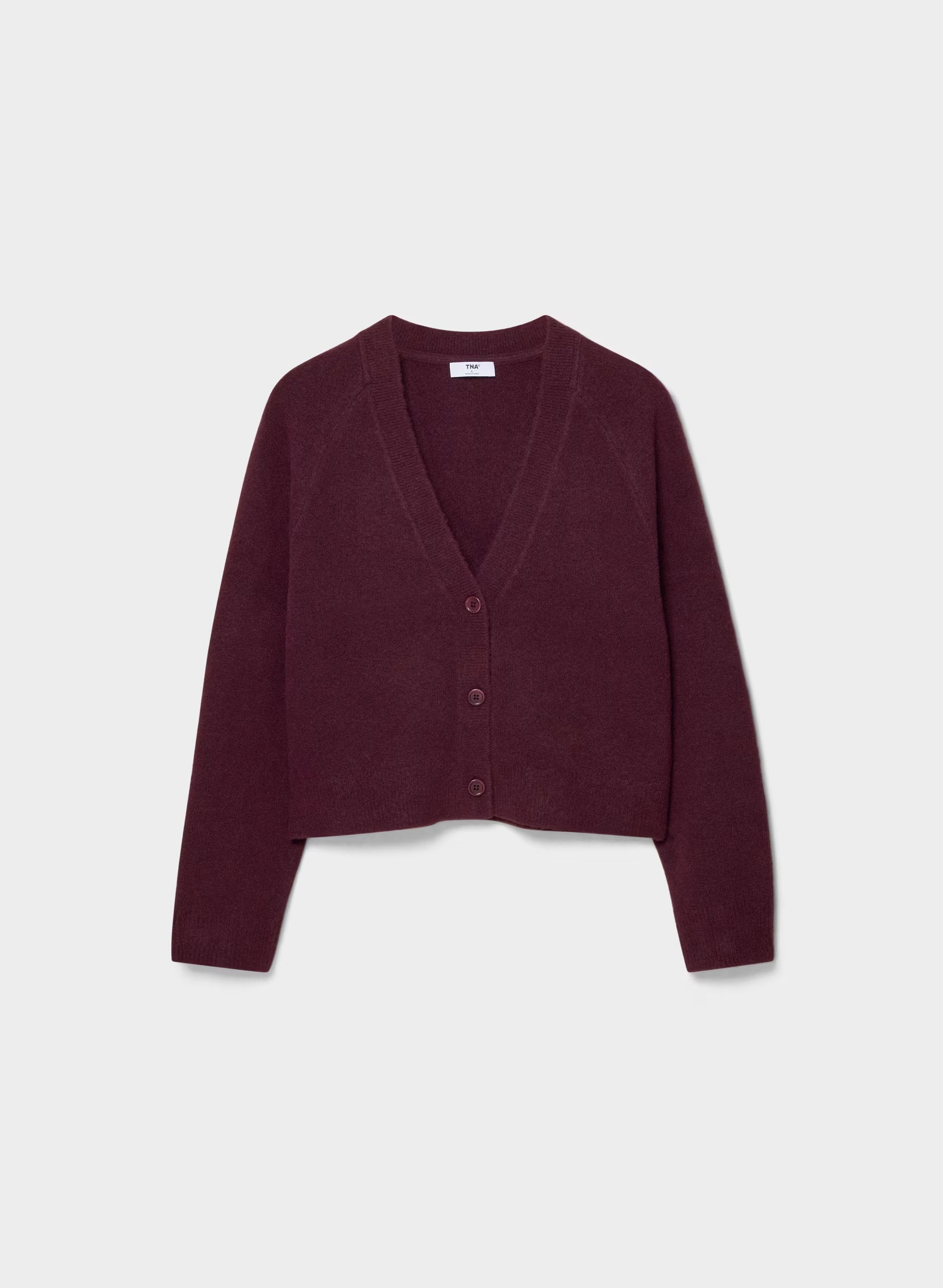 Perry Cardigan - GALA PLUM