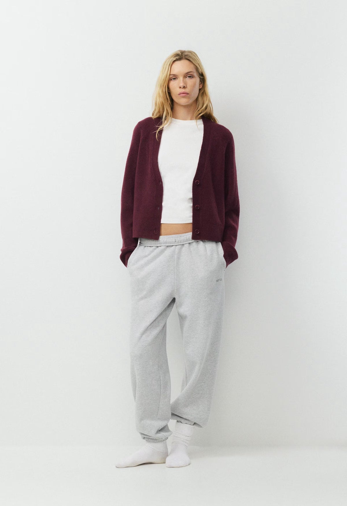 Perry Cardigan - GALA PLUM