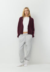 Perry Cardigan - GALA PLUM