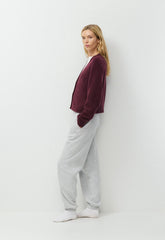 Perry Cardigan - GALA PLUM