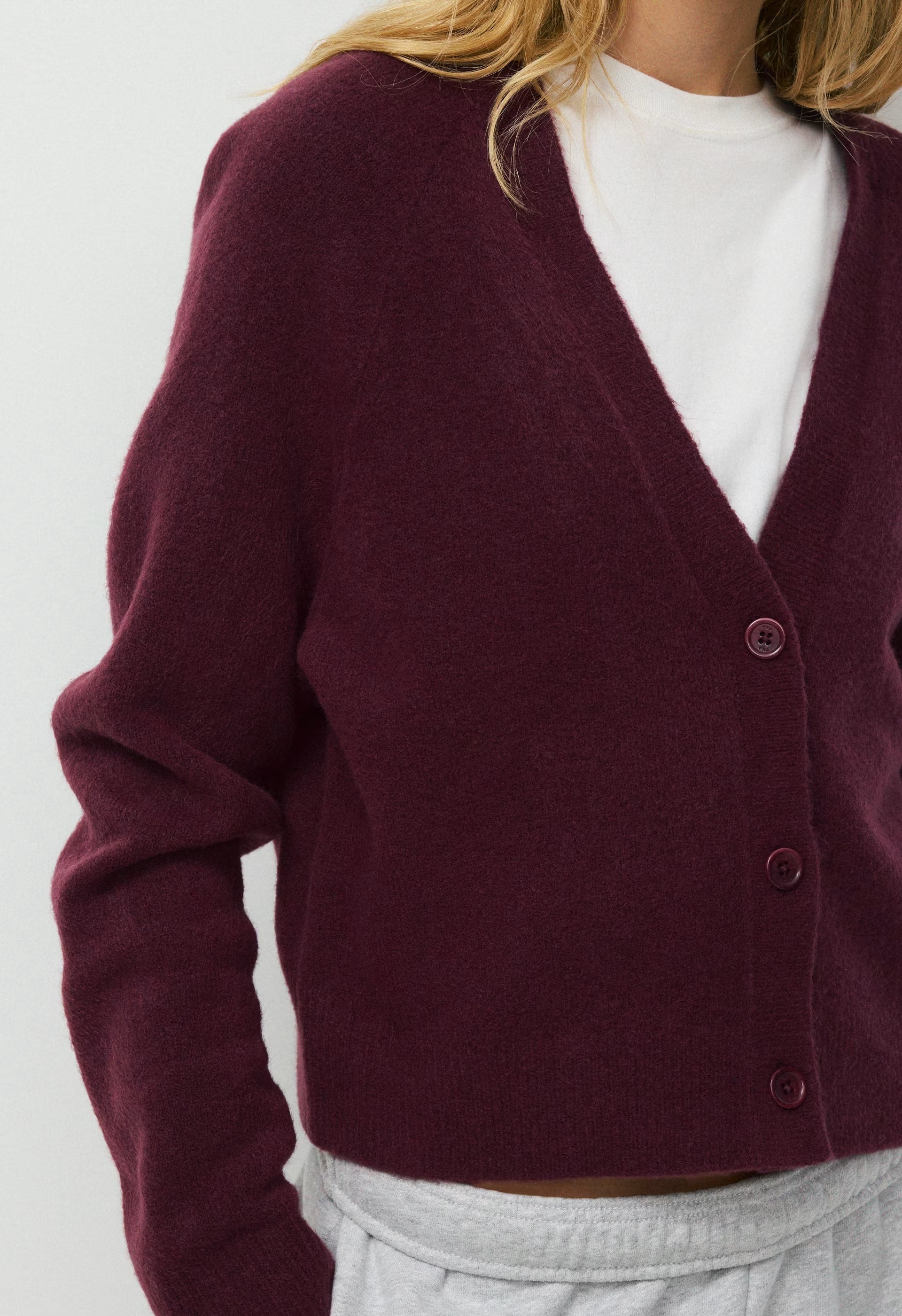 Perry Cardigan - GALA PLUM