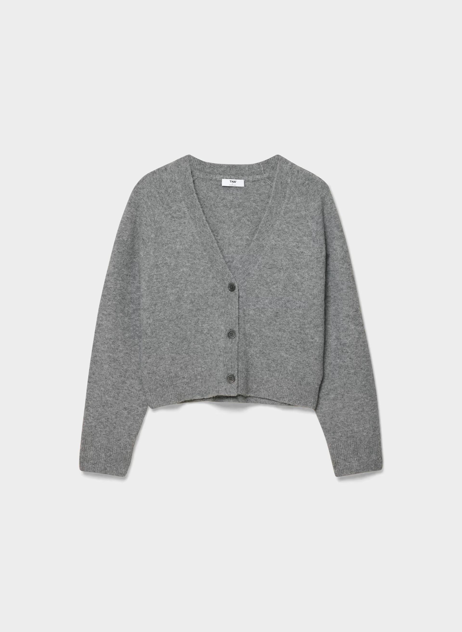 Perry Cardigan - HEATHER DARK GREY