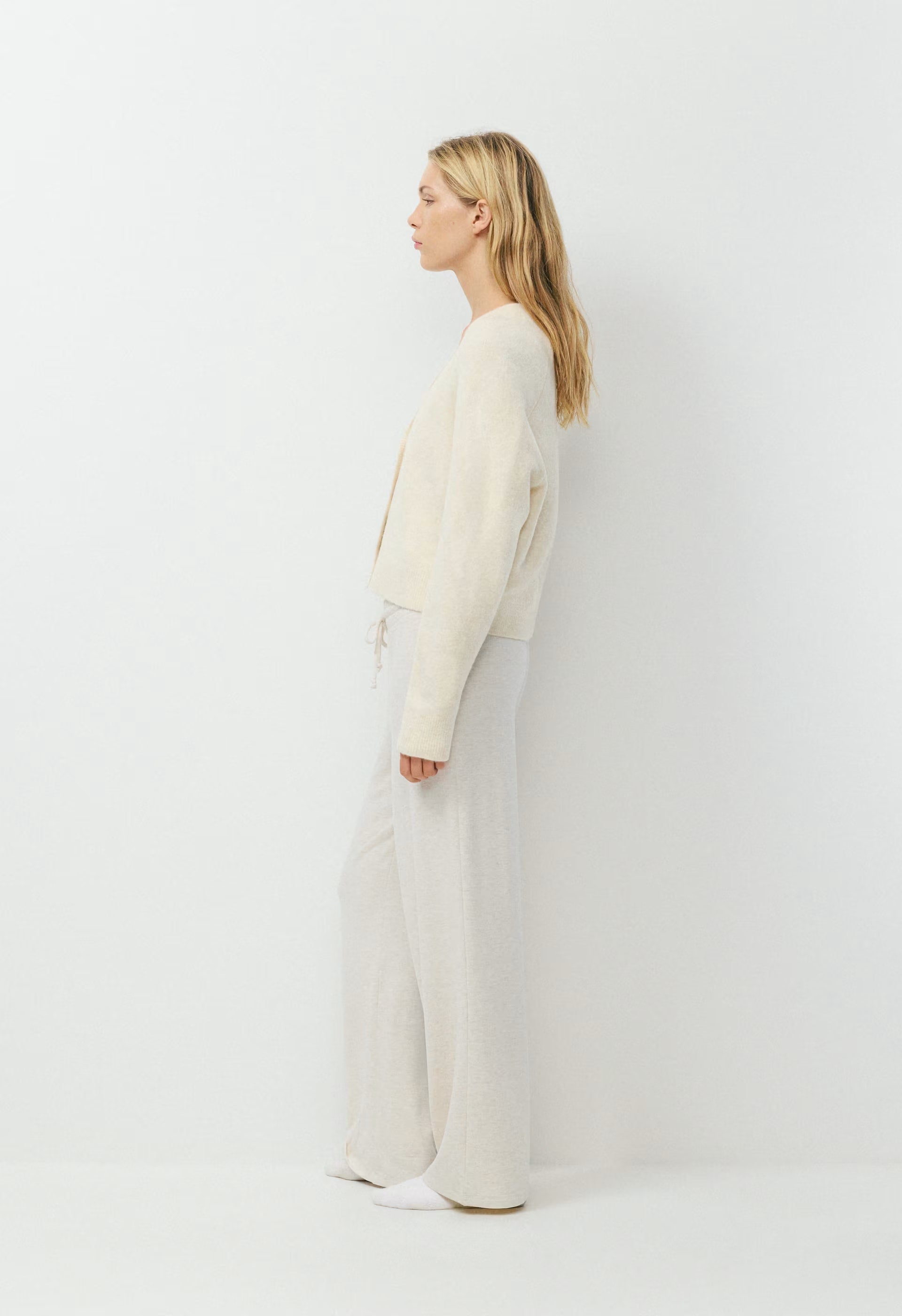 Perry Cardigan - HEATHER BIRCH