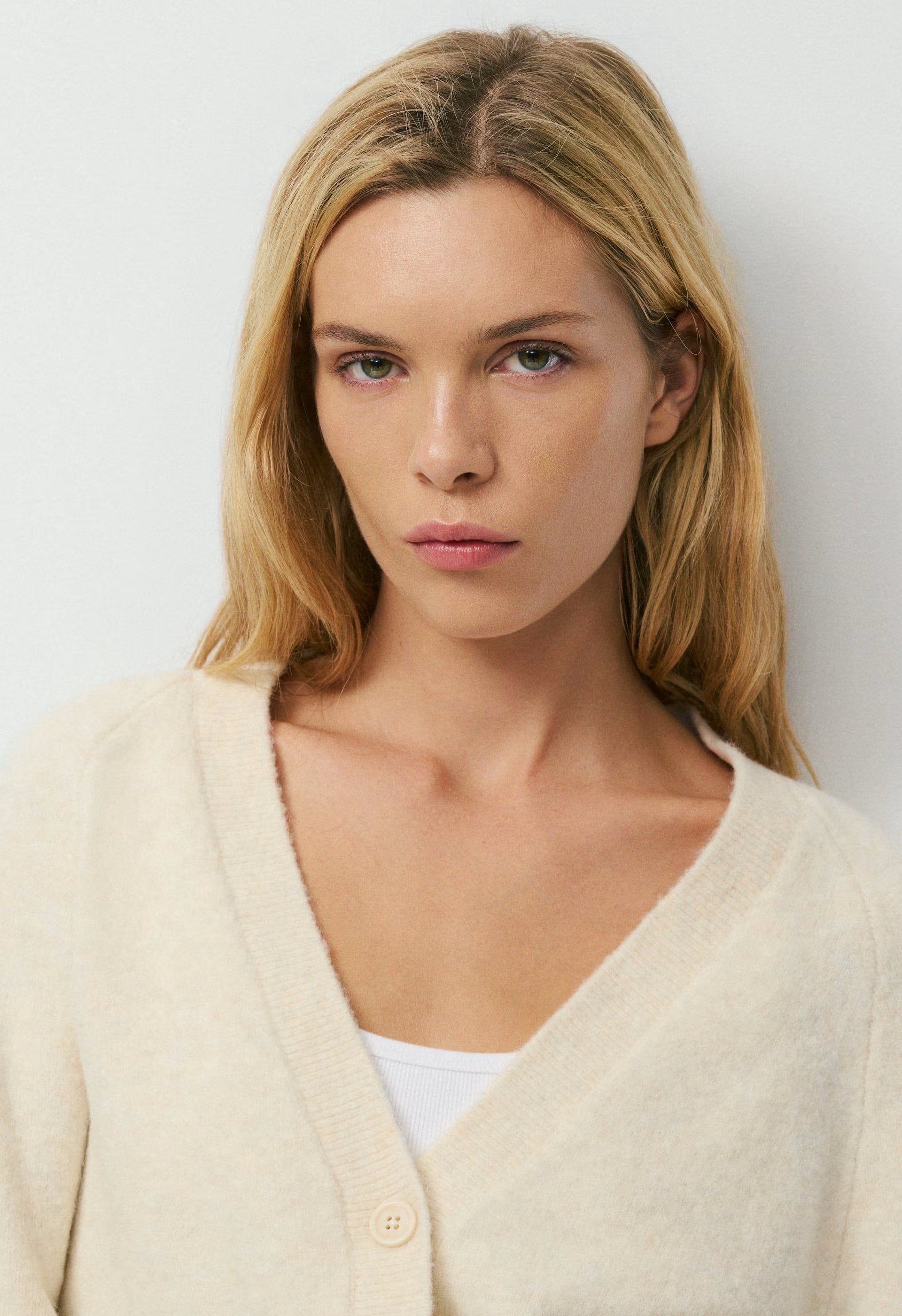 Perry Cardigan - HEATHER BIRCH