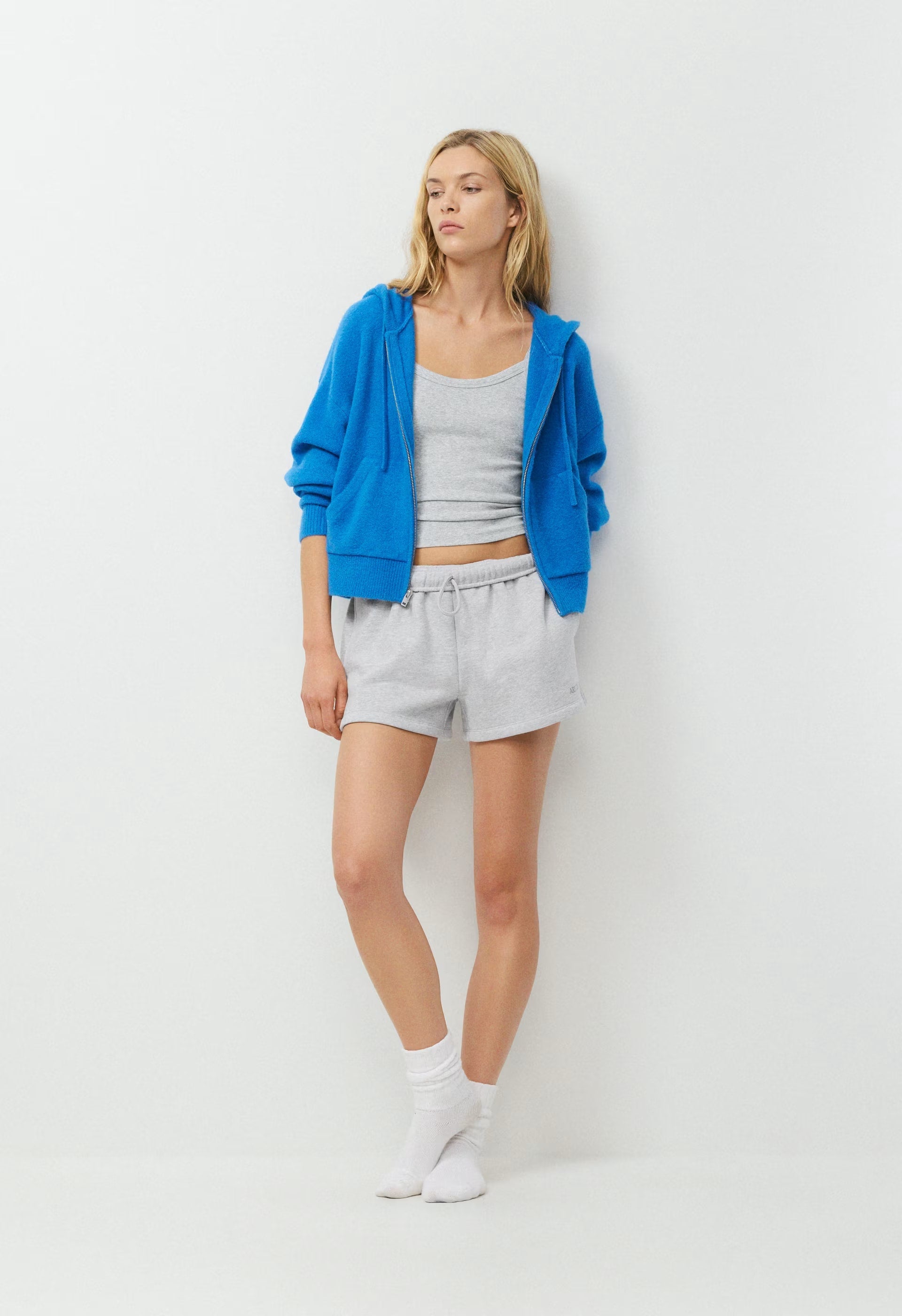 Peyton Zip Hoodie - LAZULI BLUE